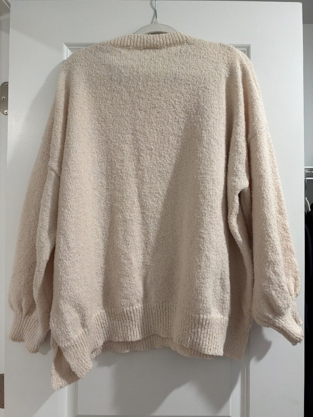 Arula Altar’d State Cream Textured Knit Oversized Sweater - Picture 2 of 2